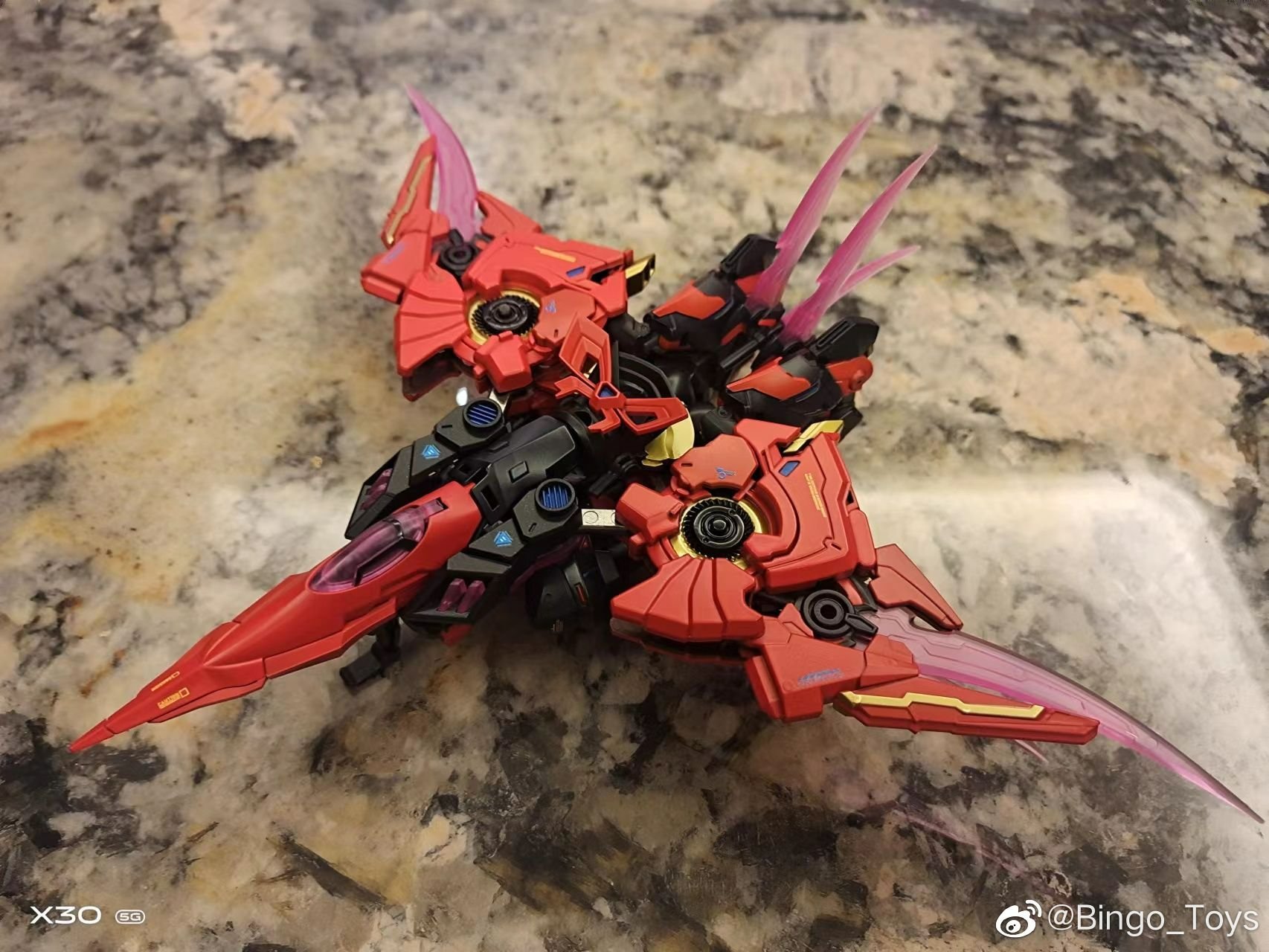 BingoToys BT-02 Windgirl (Windblade) Alternate Mode Images